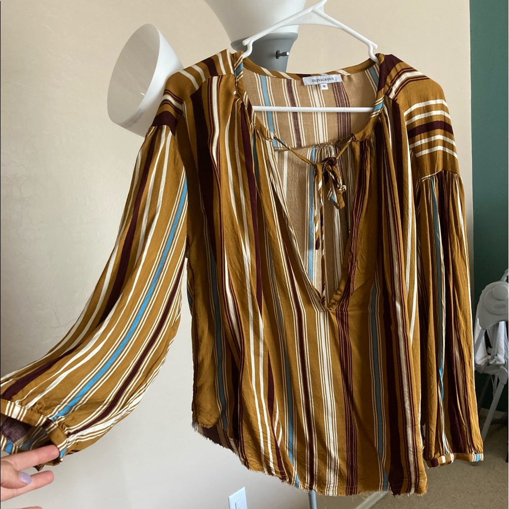 Olivaceous Blouse